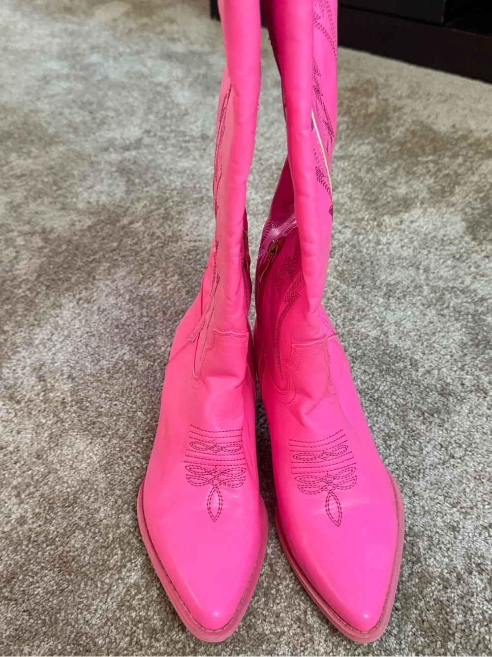 Barbie cowboy boots! Super cute and cozy